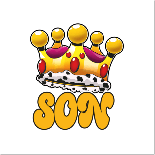 Son Kings Crown Posters and Art